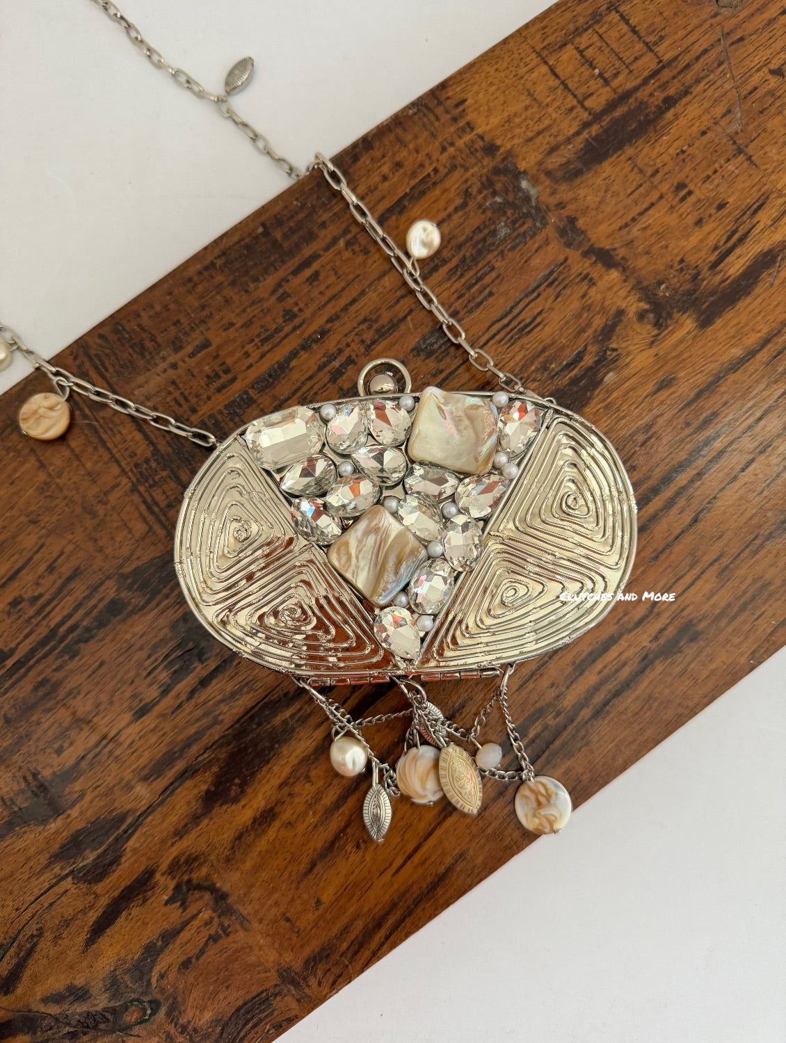 Mini Mother Of Pearl Sliver Oval