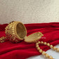 Mini Metal Potli Bag Light Gold