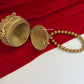 Mini Metal Potli Bag Gold
