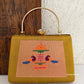 Paithani Clutch Yellow