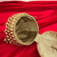 Mini Metal Potli Bag Gold