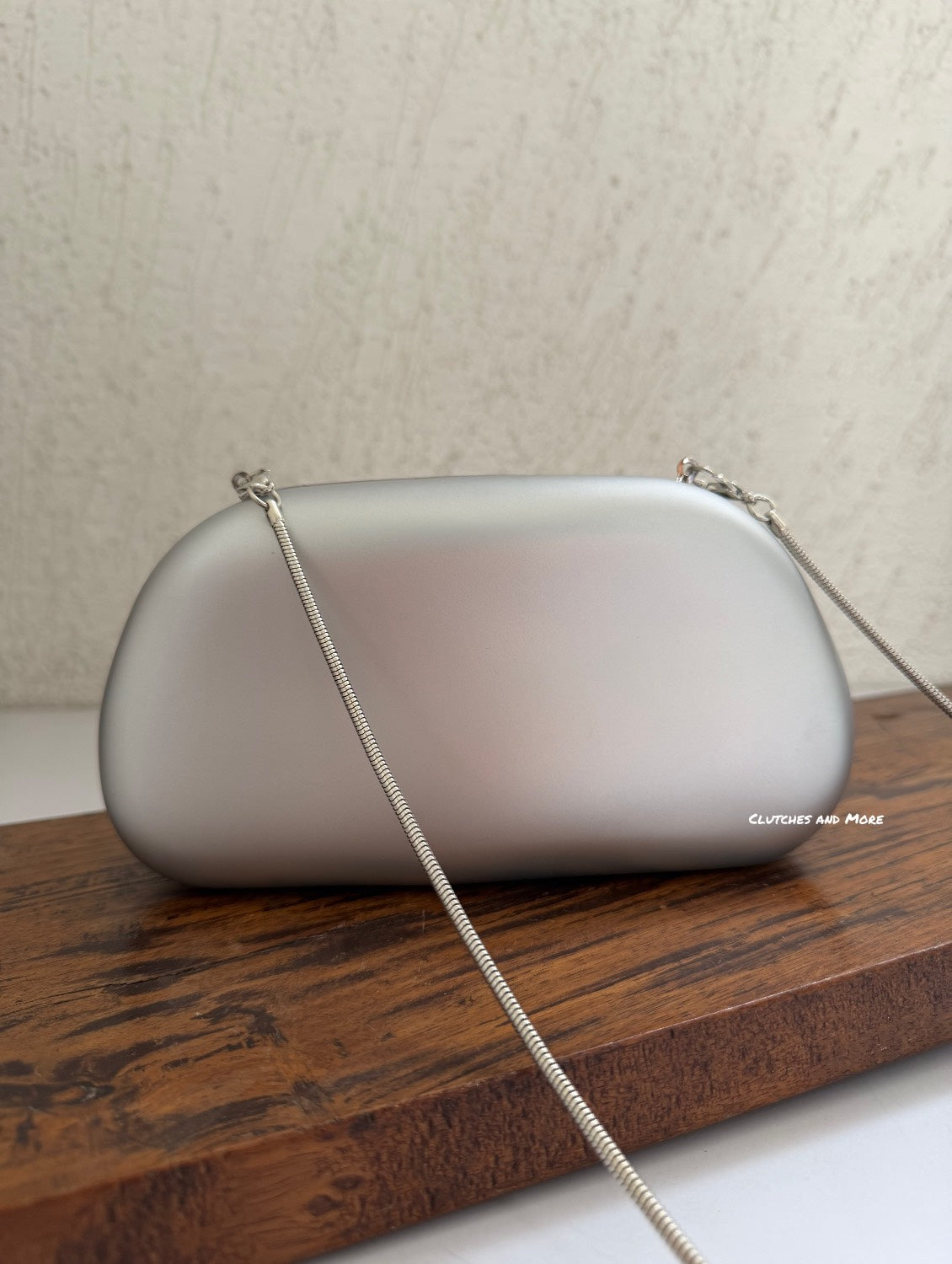 The ZARA Clutch Silver