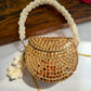 Boho Gold Mini Shell Bag