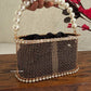 Flower Bucket Bag Mini Black