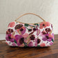 Poppy Floral Capsule Clutch Pink Multicoloured