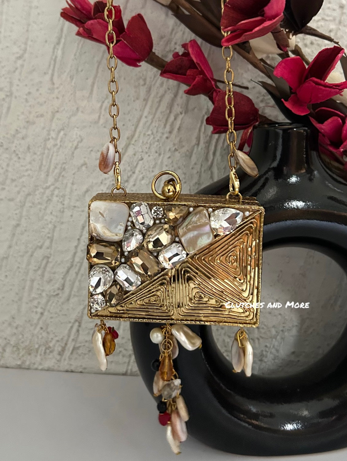 Mini Mother of Pearl Clutch