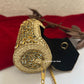 Kasika Kundan Brass Mini Clutch Cylindrical
