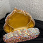Aurora Bloom Crystal Clutch