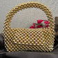 Trend Setter Gold Pearl Bag