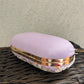 Lavender Capsule Clutch