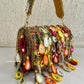 Mirror Flap Bag Multicolored ( Gold Base )