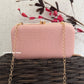 Rose Gold  Pearl Tassle Clutch