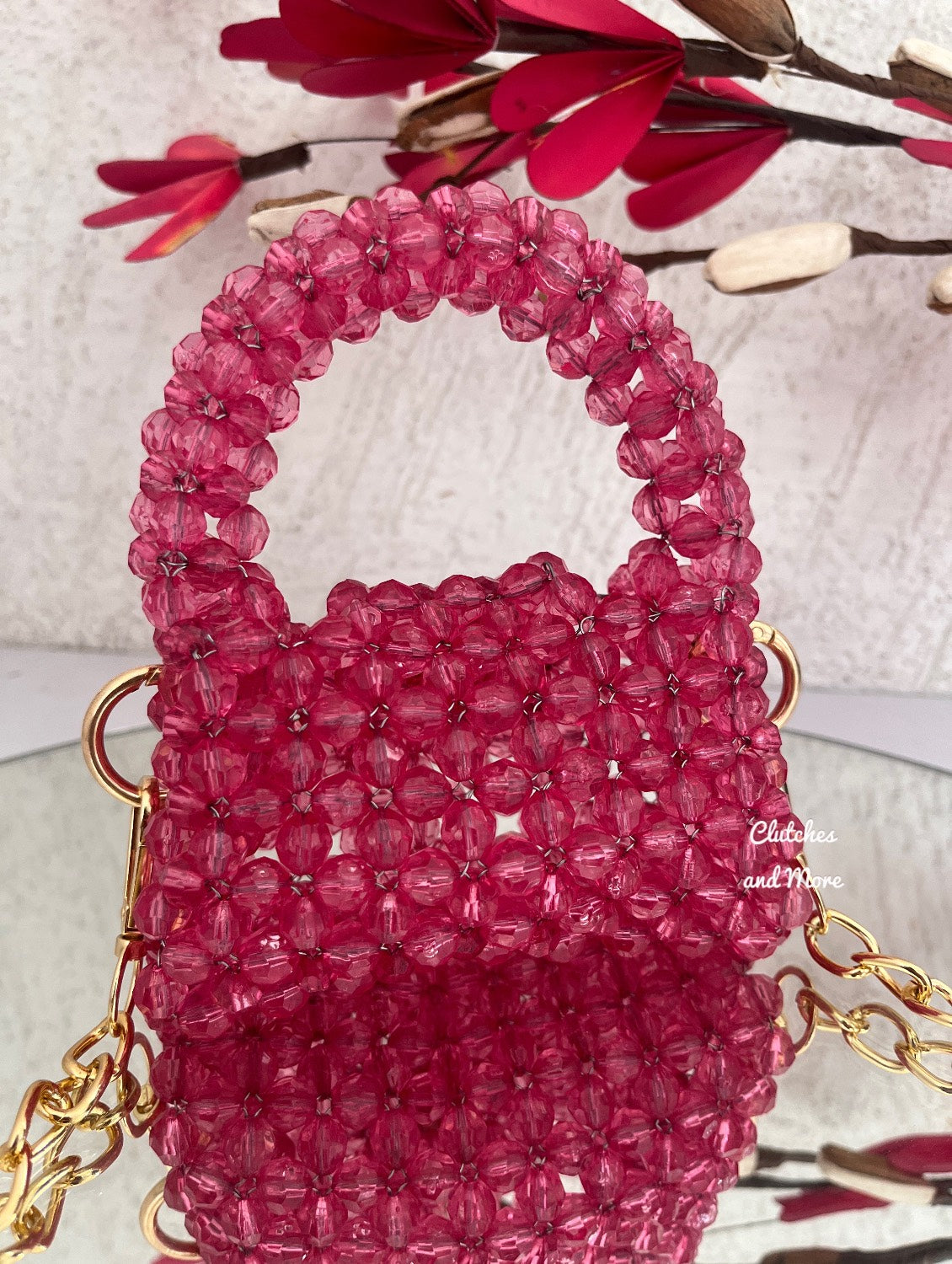 Mini Crystal Sling Pink