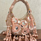 Chandni Pink Mirror Bag Peach/Rose Gold
