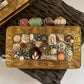 Maharani  Mother of pearl luxury clutch Gold