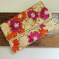 Multicolored Floral  Envelope Bag