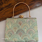 Rainbow Chikankari Bag Light Green