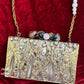 Sartaj Mother of pearl luxury clutch