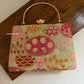 Lakhnawi Chikankari Bag Pastel Green