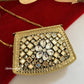 Kasika Kundan Brass Clutch Mini