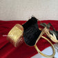 Brass Gold Heart Clutch