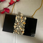 Luxe Resin Clutch Black