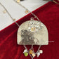 Mini Mother of Pearl Clutch Silver