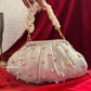 Kundan Batua Bag Silver