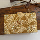 Elara Pearl and Shell Clutch Gold