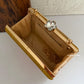 Paithani Clutch Yellow
