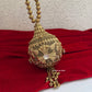 Mini Metal Potli Bag Gold