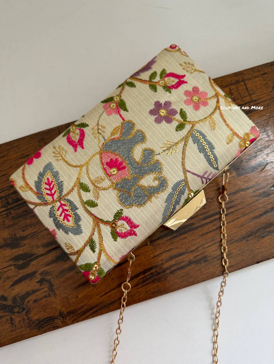 BloomingDale Clutch Multicolored (Pattern 3)