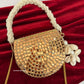 Boho Gold Mini Shell Bag