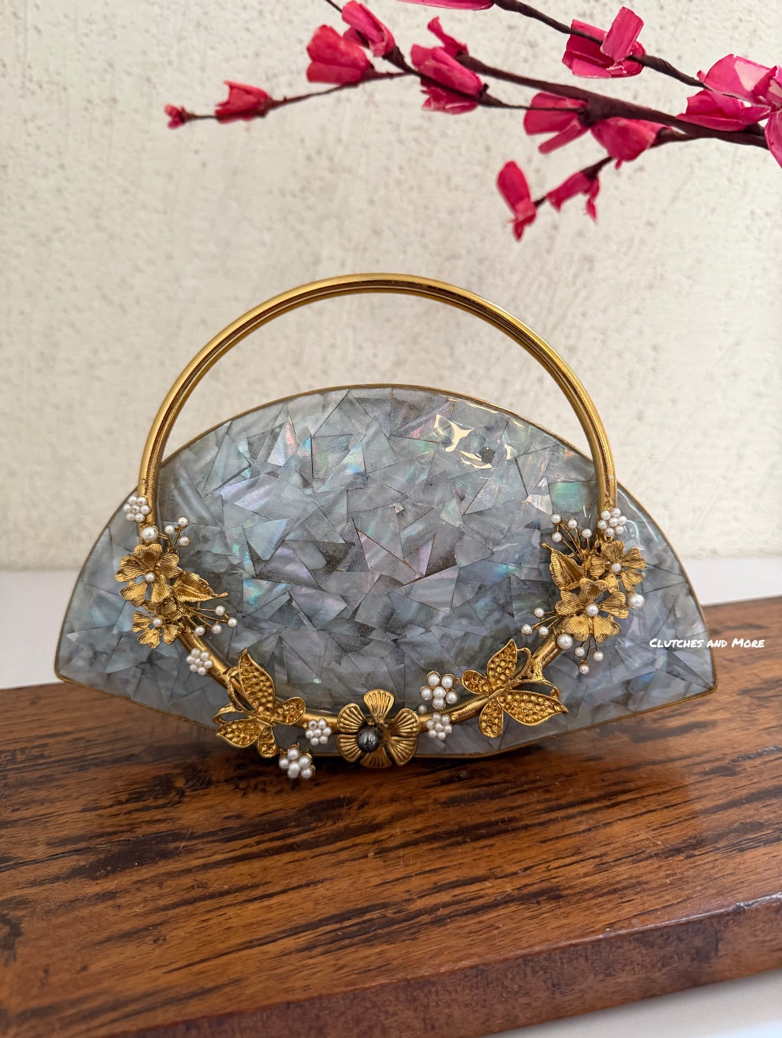 Florence Mother of Pearl Clutch