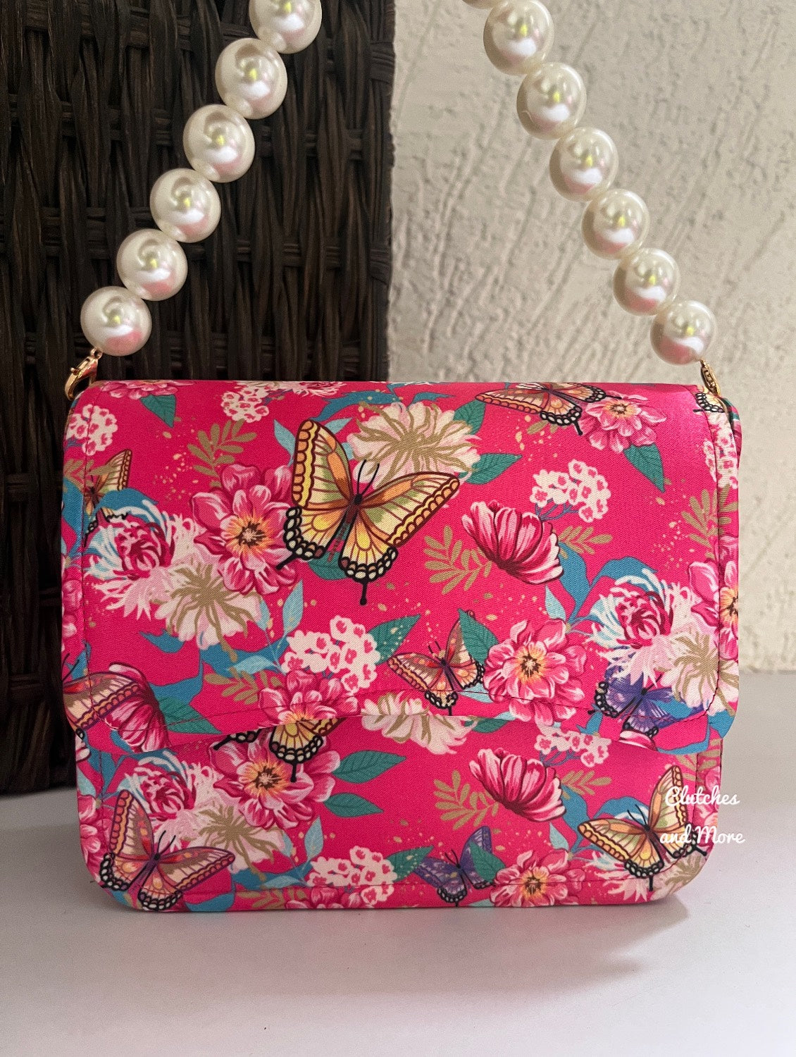 Magical Garden Flap Bag Pink