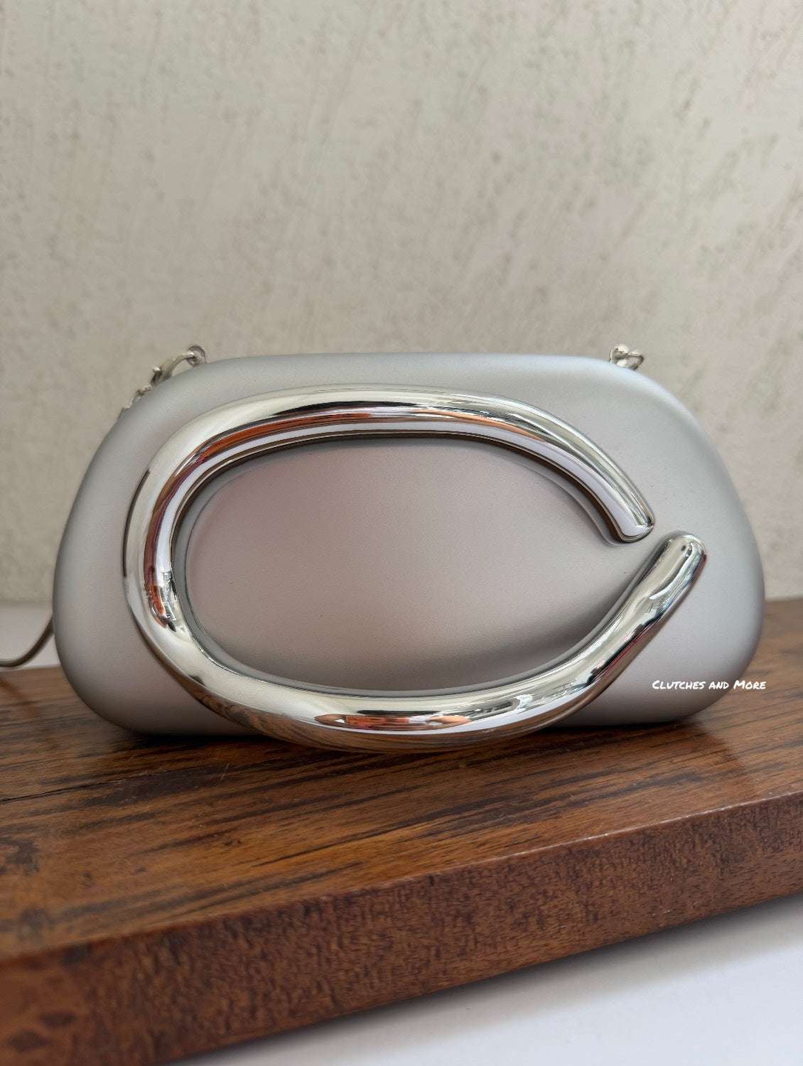 The ZARA Clutch Silver