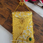 Gold Silver Brass Mobile Waist bag