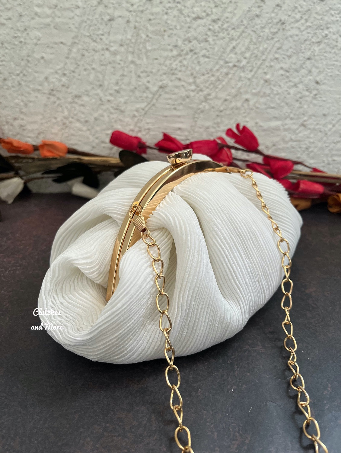 Crush Batua bag White