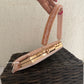 Rose Gold- White Crystal Bag