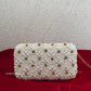 Penny Pearl Clutch White