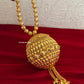 Mini Metal Potli Bag Gold