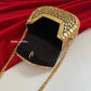 Kashish Kundan Brass Clutch Mini Gold
