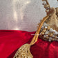 Luxury Gold Silver Bucket Potli
