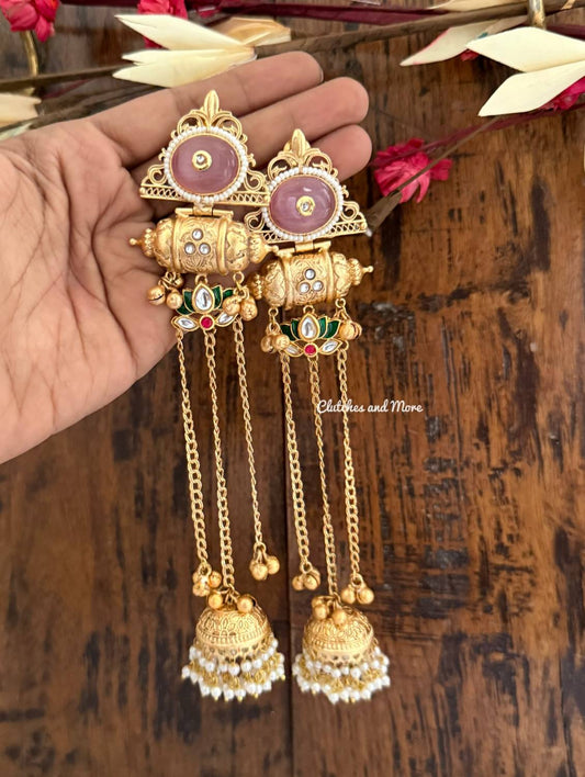 Vamika Kundan Drops