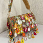 Mirror Flap Bag Multicolored ( Gold Base )