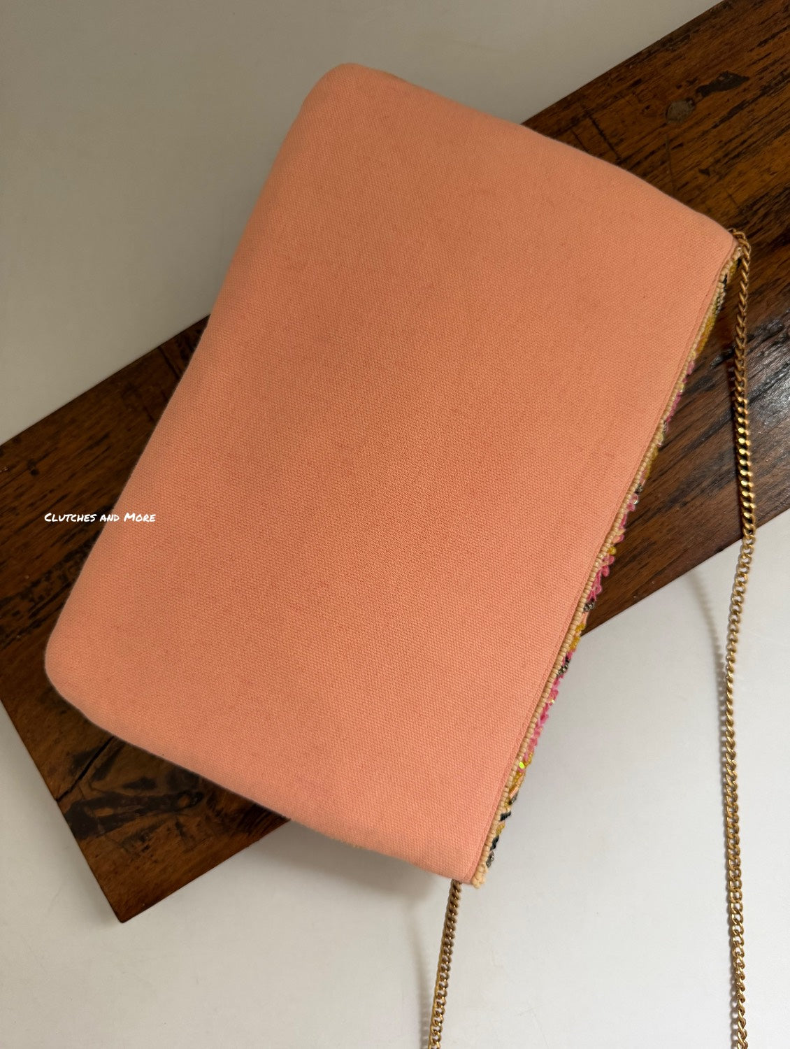 Pink Multi Colour  Envelope Bag