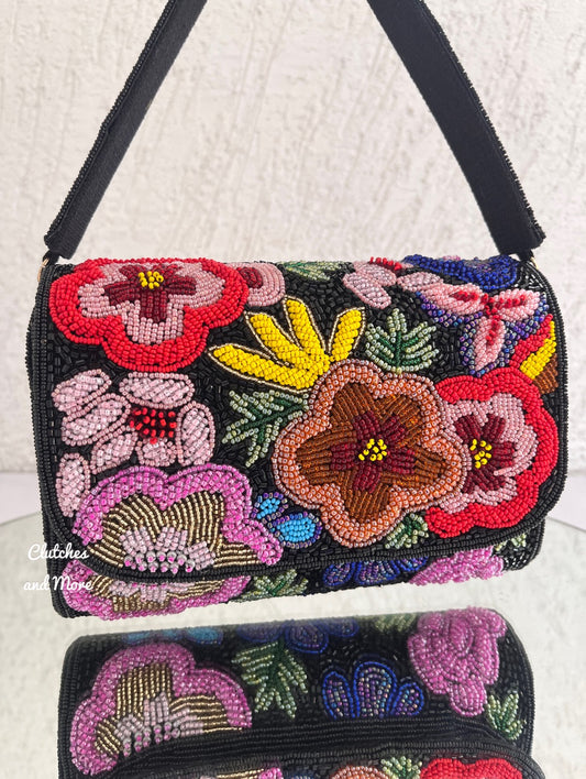 Phool Flap Bag Black