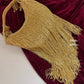 Luxe Moon Fringes Bag Gold