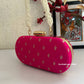 Adaa Banarsi Clutch Hot Pink