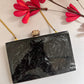 Premium Black Resin Clutch